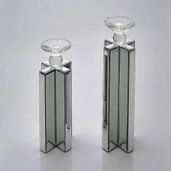 Mirrored candle holder-CBFU02