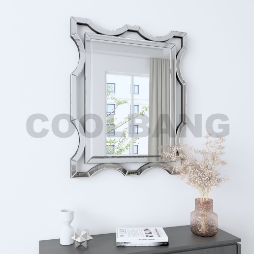 Wall Mirror Modern Customized Square Shape Living Room Home And Hotel Decorative