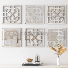 Modern Sliver Mirror Decorative Combination Wall Art